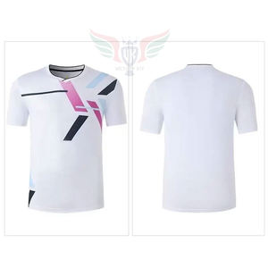 Conjunto de Uniforme de Bádminton Sublimado Personalizado para Hombre y Mujer, Camiseta y Pantalones Cortos/Saia de Secado Rápido, Ropa Deportiva 2026 Nueva - Product Image 4