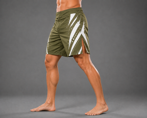 Shorts de combat MMA personnalisés en gros pour hommes, sublimés, pour entraînement BJJ No-Gi, séchage rapide, légers et extensibles, athlétiques - Product Image 4