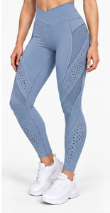 Womens Yoga <b>Leggings</b> High Waist Seamless Fitness Workout Pants <b>Push</b> <b>Up</b> Shaping Stretch Gym Activewear Quick Dry Factory - Product Image 6