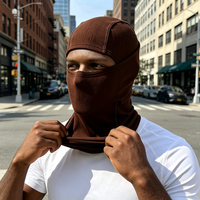 Balaclava de ski haute qualité pour hommes et femmes, emballage en boîte, coupe-vent et chaud, idéal pour les sports de plein air et l'alpinisme