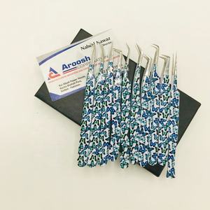 แหนบต่อขนตาปลอมทำจากสเตนเลสคุณภาพสูงพิมพ์ลายบัตเตอร์ฟลายปลายแหลมออกแบบโลโก้ได้ตามต้องการ - Product Image 6