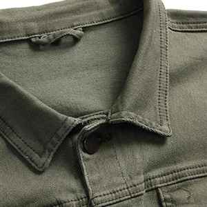 High Quality <b>Lightweight</b> Men's <b>Denim</b> <b>Jacket</b> Plain Dyed Breathable Waterproof Winter Casual Wear <b>Denim</b> Men's <b>Jackets</b> - Product Image 3