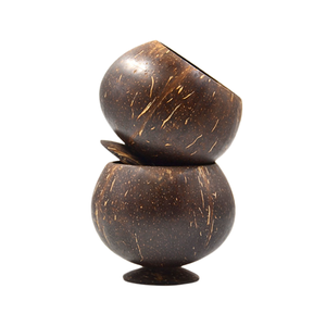 Gobelet en noix de coco personnalisé gravé sur mesure, écologique, bol en coquille de noix de coco avec logo, verre à cocktail tropical 500 ml - Product Image 4