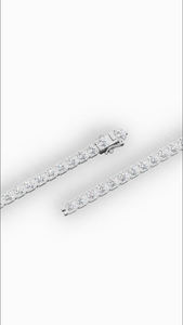 Proveedor de Pulseras de Joyería Fina OEM, Pulsera de Diamantes Cultivados en Laboratorio con Corte Redondo, Plata de Ley 925, Chapado en Oro Rosa, Venta al Por Mayor - Product Image 2