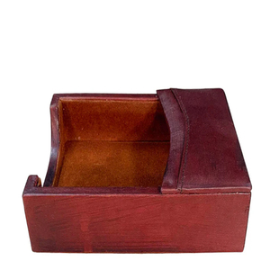 Gray Bonded Leather <b>Memo</b> Holder PU Leather <b>Memo</b> <b>Pad</b> Holder Rectangular shape - Product Image 5