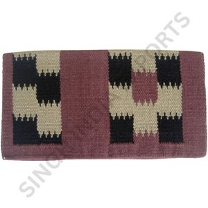 Aztec Pattern New Zealand Wool Saddle <b>Blanket</b> Western Horse Pad <b>Thick</b> Soft Breathable Durable Equestrian Riding Saddle Cloth - Product Image 5