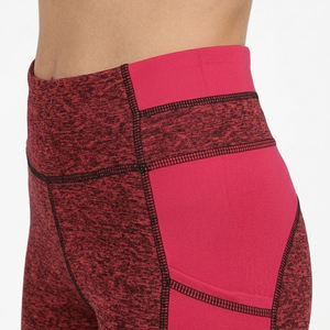 Leggings de yoga taille haute en nylon extensible, pantalons de sport respirants et confortables pour le yoga, la course et l'entraînement - Product Image 2