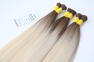 Extensions de cheveux en vrac de qualité supérieure Cheveux vietnamiens Double Noyau 100 grammes Couleurs foncées 24 pouces - Product Image 4