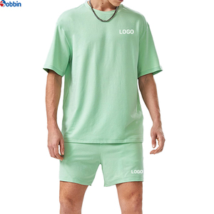 Summer Hip Hop Tracksuit Set Women's Top Quality Unisex Clothing Sets 2Pcs Letter Graphic Short Sleeve and Drawstring Short Sets - Product Image 2