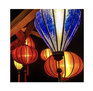 Lanterne décorative en soie de bambou, lanterne artisanale, parfaite pour les événements, les festivals, la décoration de mariage - Product Image 1