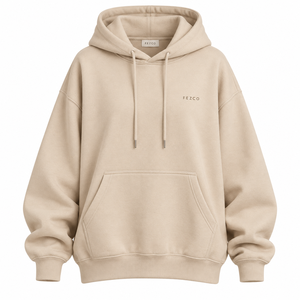 เสื้อฮู้ดผู้หญิงผ้าฝ้าย 100% สีพื้น แขนยาว ระบายอากาศได้ดี - Product Image 1