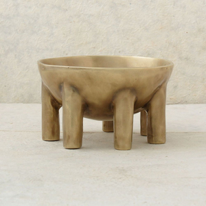 Top Quality Aluminum <b>Casted</b> Gold Plated Hot Selling Food Serving Luxury Bowls Home Hotel Kitchenware Accessories From India - Product Image 1