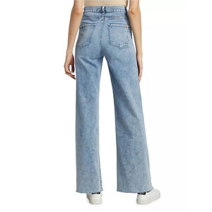 Jeans Baggy Femme Taille Haute en Denim Effet Vieilli Style Hip Hop Vintage Streetwear – Fabrication Professionnelle OEM - Product Image 6