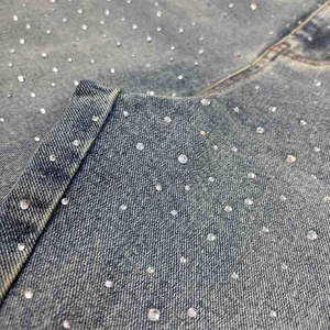 กางเกงยีนส์ขาสั้นผู้หญิงเอวสูงลำลองสำหรับฤดูร้อนสวมใส่สบายๆ น้ำหนักเบาแฟชั่นสไตล์สตรีท - Product Image 2