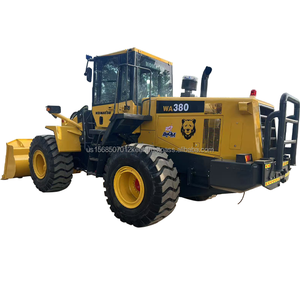 Excavadora de carga frontal Komatsu WA380 usada, motor Original en buenas condiciones, capacidad de 16 toneladas, bomba de componente de núcleo de bajo precio incluida - Product Image 1