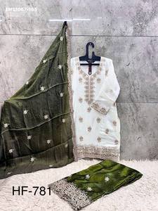 Colección Premium de Trajes Plazzo-Dupatta ZMC con Bordado, Listos para Usar, Proveedor de la India, Compras en Línea en India - Product Image 4