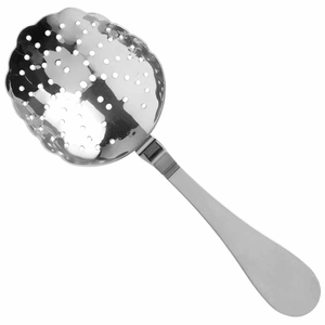 <b>Shell</b> Shape Stainless Steel <b>Mirror</b> Polish Ice Strainer Spoon Cocktail Bar Tool for Night Clubs & Hotels - Product Image 4