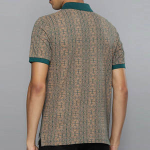 Camiseta de Golf para Hombre de Alta Calidad con Diseño de Palmeras, Manga Corta, Tejido de Poliéster, Cómoda, Transpirable y de Secado Rápido - Product Image 4