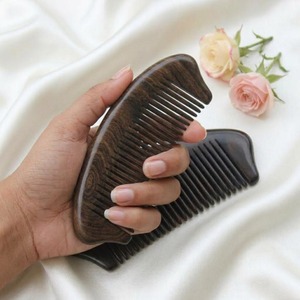 Durable Natural Wooden <b>Comb</b> Mustache Hair Grooming Static Reduction Luxury Handmade Accessory And <b>Wide</b> Teeth Natural Craft - Product Image 6