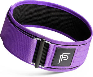 Cinturón de Levantamiento de Pesas Unisex Ajustable de 4'' de Ancho, Antideslizante, de Neopreno, Diseño Compacto y Resistente para Entrenamiento Funcional, con Velcro - Product Image 1