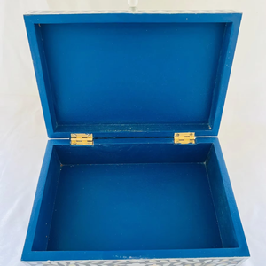 Caja de Joyería de Madera con Incrustaciones de Madreperla Hecha a Mano de Lujo NEHA ENTERRISES NE-179, Organizador de Alta Calidad con Capacidad Personalizable - Product Image 1