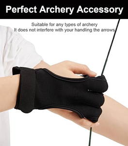 Gants de tir à l'arc, service OEM, logo personnalisé, fournisseur en gros pour équipement de tir à l'arc traditionnel et de tir sur cible - Product Image 5