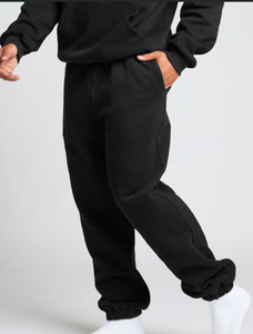 Unisex Winter Matching 4-Piece Fleece <b>Lounge</b> Set Hoodie + T-Shirt + Shorts + Sweatpants Heavyweight 100% Cotton Breathable 330g - Product Image 4