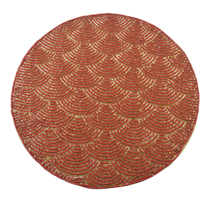 Unique Design Beaded <b>Table</b> Mats Decorative Glass Beads <b>Table</b> <b>Placemat</b> Coaster Designer Beaded Coasters Latest Arrival handmade - Product Image 5