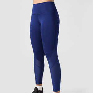 Leggings de sport pour femmes, taille haute, moulants, effet froncé aux fesses, sans couture, en Spandex/Nylon, couleur unie, vente en gros à prix abordable - Product Image 4