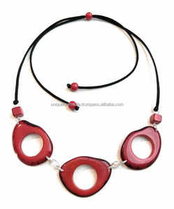 Collar con colgante de cuentas de resina personalizado al mejor precio de lujo para mujer, ropa de fiesta de boda a la moda, la mejor venta - Product Image 5