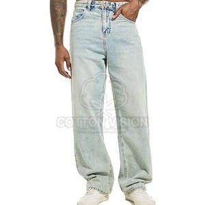 Pantalones Vaqueros Holgados para Hombre al por Mayor, Ropa Deportiva, Pantalones Vaqueros Holgados para Invierno, Pantalones para Hombre - Product Image 1