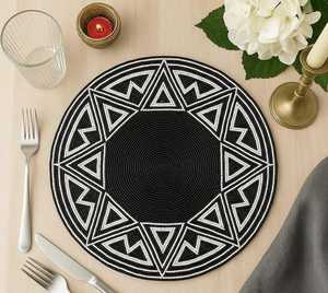 Napperon de luxe élégant fait main en perles de verre, motif floral écologique – Épaisseur et taille personnalisables pour la maison et les mariages - Product Image 4