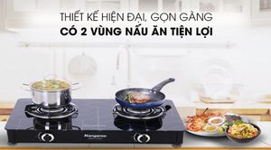 Glass surface LPG Gas Cooktops with Magneto Ignition Gas Stove Made in Vietnam Double burner Cooker Stove Double Kitchen - Product Image 2