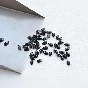 100% prix le plus bas spinelle noir naturel 4x6mm pierre précieuse polie à facettes faite à la main meilleure collection du fournisseur vérifié - Product Image 1