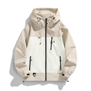 Chaqueta Impermeable Vintage para Hombre LAYENNE de Buena Calidad y Cómoda, Chaqueta de Montañismo con Logotipo Personalizable Estampado para Deporte - Product Image 2