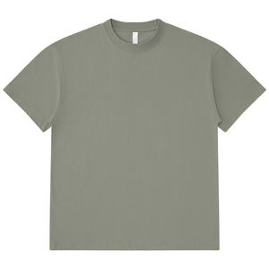 T-shirt en coton à col rond pour homme, respirant, doux, léger, confortable, décontracté, pour un usage quotidien, été - Product Image 1