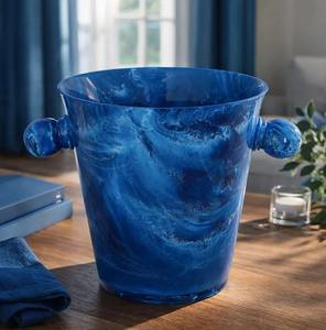 Premium Resin Ice Bucket <b>Cooler</b> Durable for Wine <b>Cooler</b> Modern Luxury Design Customizable Capacity for Party Use Hotels - Product Image 1