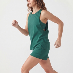 Camiseta Deportiva de Alta Calidad para Mujer, con Abertura en el Hombro, Ajustada, Sin Mangas, para Gimnasio, Fitness y Deportes - Product Image 4