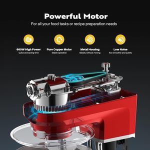 Robot culinaire multifonction 6-en-1 avec bol de 8,5 litres, hachoir à viande et trancheuse à légumes - Product Image 2