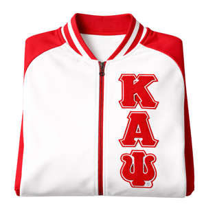 Veste en molleton rouge de la fraternité Kappa Alpha Psi, vêtements de fraternité grecque avec style universitaire classique, confort chaud et de qualité supérieure - Product Image 6