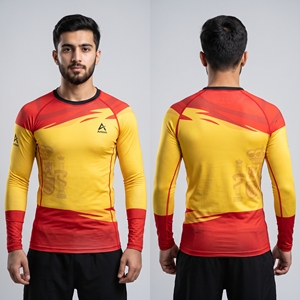 Vente en gros de rashguards de BJJ sublimés pour femmes, hautement élastiques, anti-humidité, pour grappling, à compression, faible MOQ d'usine - Product Image 4