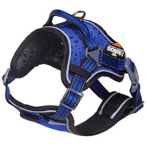 Helios Dog <b>Chest</b> Compression Pet Harness and Leash Combo Premium Quality for Your Furry Friend - Product Image 2