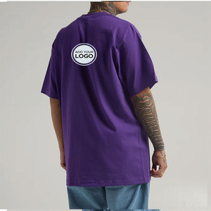 Camiseta de Manga Corta para Hombre, Estilo Urbano, Oversize, con Estampado Puff Personalizado, Diseño Shaka Wear - Product Image 1