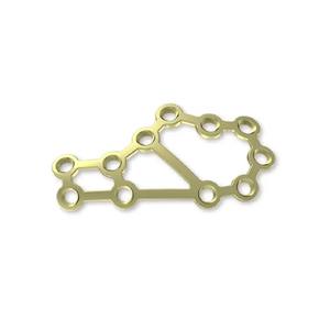 Placa de Bloqueo Calcaneal Anatómica de Alta Calidad, 2mm de Grosor, para Cirugía Ortopédica - Product Image 1