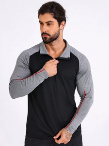 Pull en maille gris pour homme Ever Glow, col rond, manches à accents décoratifs, coupe classique, vêtement décontracté d'hiver, 100% coton, doublure en polaire - Product Image 3