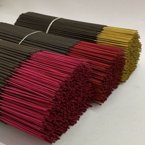 Bâtons d'encens en bambou noirs non parfumés, traditionnels indiens et diffuseurs d'aromathérapie, en boîte, du Vietnam, pour usage religieux - Product Image 4