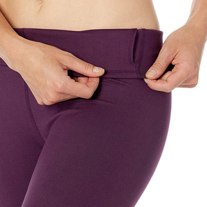 Leggings de Alta Calidad para Mujer, OEM, Tela de Algodón, Poliéster y Elastano, Cómodos, Cintura Alta, Proveedor y Fabricante de Leggings de Yoga - Product Image 3