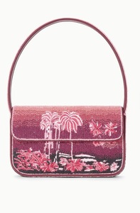 Indian Women's Bohemian Style Cotton Handmade Beaded Messenger Evening Bag Shopping Light Weight Eco-Friendly Large Capacity Bag - Product Image 5