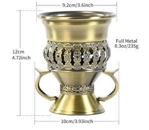 Wood Bakhoor Burner for Arabic Ramadan-<b>Eid</b> Wedding Gift Eco-Friendly Indian Home Crafts - Product Image 4
