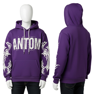 Sweat à capuche zippé pour homme de haute qualité, 100% coton, surdimensionné, broderie, impression numérique, fabricant OEM, marque privée - Product Image 2